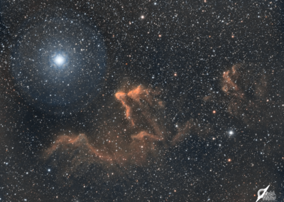 The Ghost of Cassiopeia (IC 63)